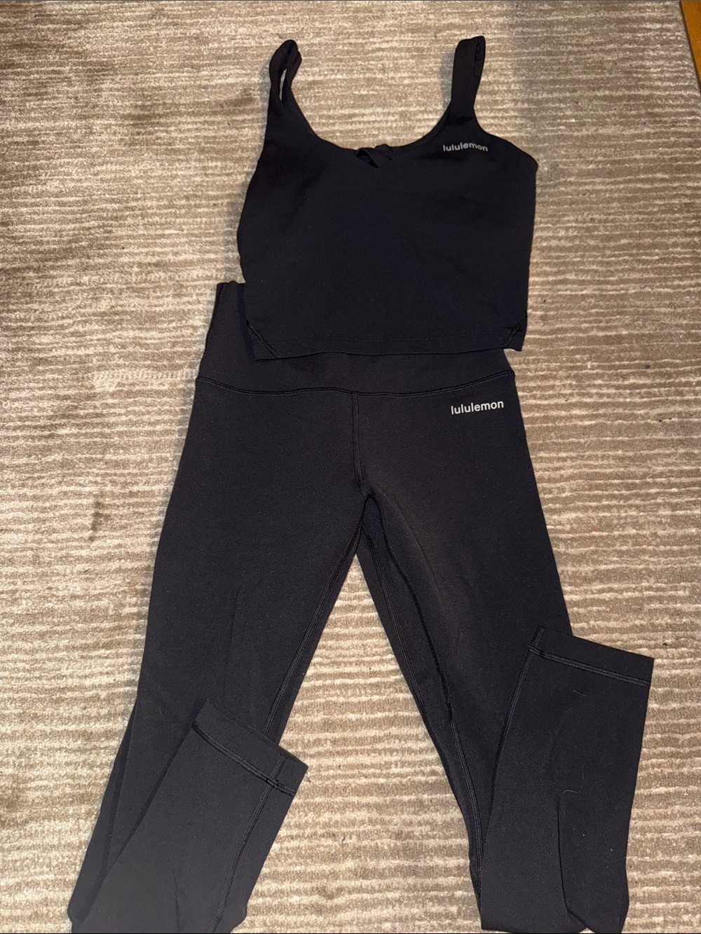 lululemon athletica Black High-Rise Performance Leggings